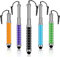 Weewooday 5 Piezas Lápices Capacitivos de Pantalla Táctil Retráctil Lápiz de Pantalla Universal para Mayoría Dispositivos Inteligentes, Teléfono, Tableta