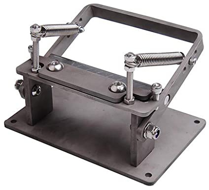 misppro Máquina de pelar de cuero manual de cuero Skiver divisor de cuero Skiver hecho a mano herramienta de artesanía de cuero DIY Skiving Thinner Machine