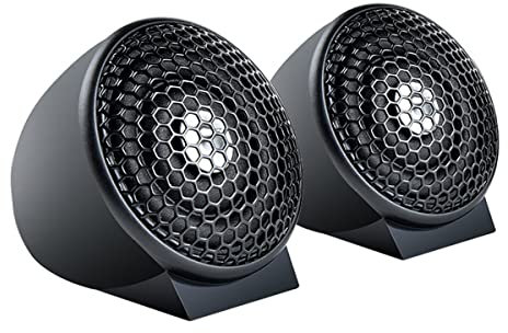 DriSentri 2pcs Car Tweeter Loudspeaker 150W 4Ohm Audio Subwoofer Silk Film for Car Modification Car Audio Modification Nondestructive