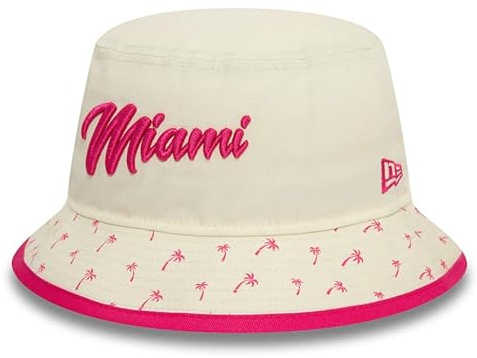 F1 Red Bull Racing Team - New Era Miami Grand Prix Special Edition - Bucket Hat - Palm Tree Design - Pink