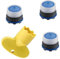 Kit Aeratore di Ricambio, per Rubinetti a Scomparsa 16,5 x 1 mm, 3 Pezzi con Chiave - Rompigetto Filtro Filtrino