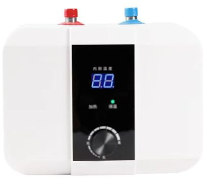 Chauffe-eau électrique instantané 110 V 220 V 1,5 kW, petit réservoir sous évier de 6 L, stockage à chaud, mini chauffe-eau électrique instantané pour évier