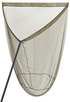 Korda Kaizen Green Net, 42in, Lightweight Carbon Fibre, 6ft Reverse Tapered Handle, Injection Moulded Spreader Block, Naturally Buoyant, Stainless Steel Spike, Eliminates Need for Net Float