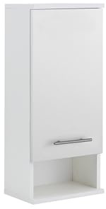 Schildmeyer Hängeschrank Emmi 159173, weiß matt, 30,3 x 20,5 x 70,8 cm