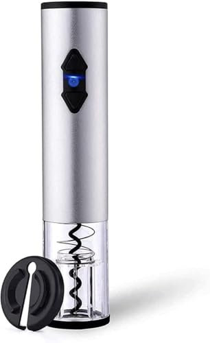 MISTPURE Abridor de Vino eléctrico, sacacorchos automático con Cortador de Papel de Aluminio for Cocina, Fiesta y Bar.