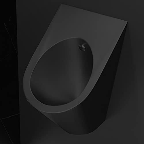 Urinario de acero inoxidable montado en la pared, sistema de descarga de alta eficiencia para baños modernos en hogares, hoteles, escuelas y baños públicos