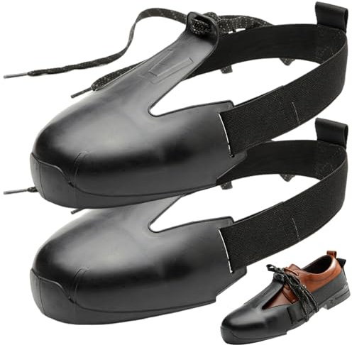 Peosaard Scarpe da tetto, Scarpe da tetto Stivali da in plastica antiscivolo con fascia elastica Comodo per uomo Donna Protezione per lavori all'aperto, per uomo