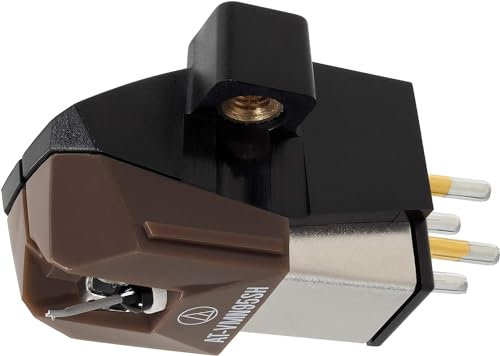 Audio-Technica AT-VM95SH VM95-Serie Stereotonabnehmer Shibata Braun