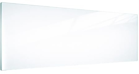 TMK Protector Vitroceramica Induccion 90 x 52 cm - Cubre Vitrocerámica Cristal Templado - Protector de Placa de Induccion - Antideslizante - Resistente al Calor y Arañazos - Higiénico