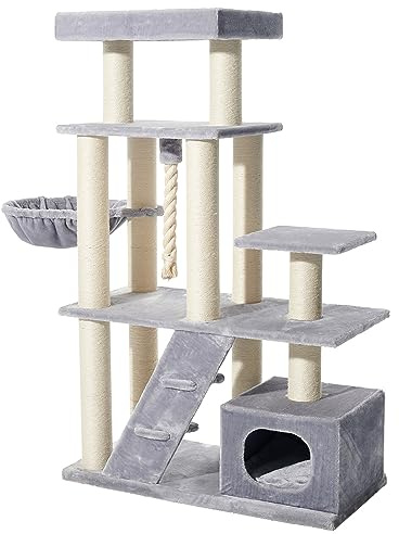 Nobby 63600-01 Kratzbaum KILIS hellgrau 100 x 50 x 160 cm