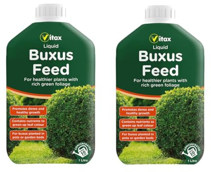 2 x Buxus Feed 1L Liquid Concentrate | Concentrated Formula for Healthy Buxus Growth | 2 Bottle Bundle