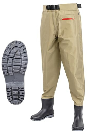 Pantaloni Da Pescatore In Vita, Waders Pesca, Stivali Da Pesca Impermeabili All'Aperto Con Stivali, Scarpe Da Pesca Per Uomo E Donna, Per Pesca A Mosca, Caccia Alle Anatre, Kayak,A-43