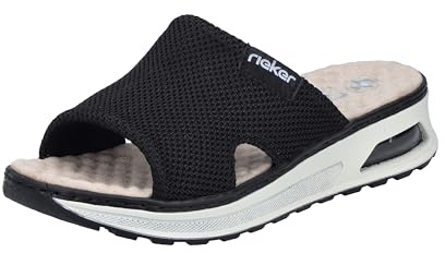 Rieker damsandaler 65651, svart, 38 EU