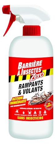 Barrière à Insectes Zero Insecticide, Rampants et Volants, Prêt à l'emploi - 1 L