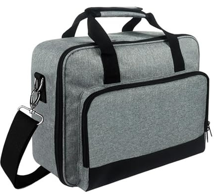Sacoche pour Vidéoprojecteur | Sac De Rangement pour Projecteur, Sac À Outils Multifonction Sac De Transport pour Projecteur Et Accessoires, Sac À Main pour Projecteur avec Bandoulière Et Poches
