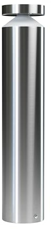 OSRAM ENDURA Style Cylindervägglampa utomhus 50cm, 6W, 3000K, 660lm, modern design i rostfritt stål, IP44 för fasader och entréer