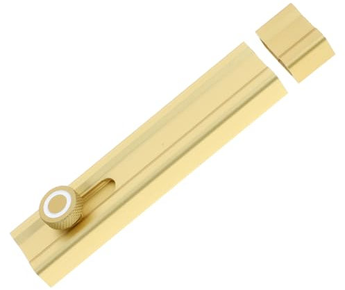 iplusmile Verrou Adhésif Vintage pour Porte Coulissante de Intérieur Sans Perçage Protection Vol Installation Rapide Facile