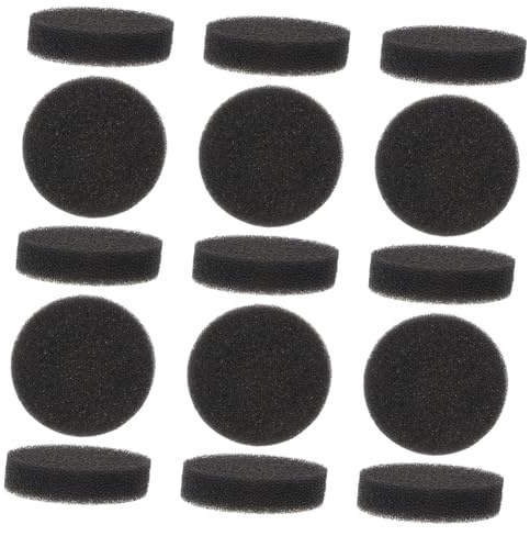 VINTORKY 15piezas Esponja De Limpieza Para Brochas De Maquillaje Caja De Esponjas Limpiador De Brochas Para Sombras De Ojos Decolorante Para Maquillaje