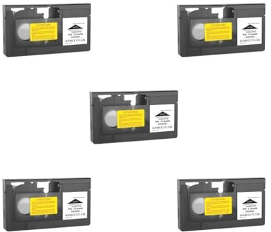 OJREEUB 5 Satz VHS C Kassettenadapter Adapter Professioneller motorisierter VHS Kassettenwandler