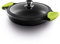CASTEY - Cacerola Baja de Inducción, 28 cm, Modelo F3-IR28, Aluminio, con Tapa, Revestimiento Antiadherente, Distribuye de Forma Homogénea el Calor, Resistente y Duradera, Libre de PFOA
