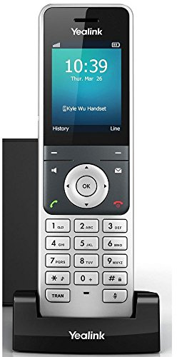 Yealink SIP-W56H combiné de téléphone sans-fil dect Identification de l'appelant Noir, Argent