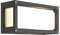 Lucande Glas Wandlampe aussen, Wandleuchte außen spritzwassergeschützt IP54 1x E27 max. 20W ohne Leuchtmittel Außenleuchte Aussenwandleuchte