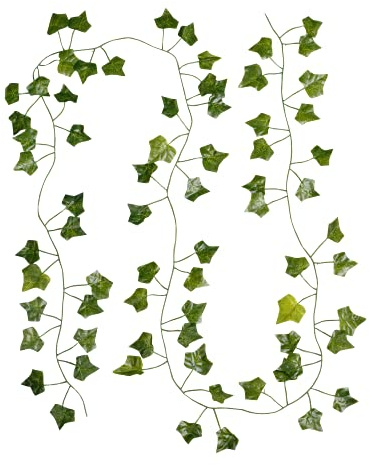 168FT (24 pack) fake ivy garland artificial fake vines leaf flower balcony décor outdoor plant leaves for garden decorations wall fence screening table bedroom aesthetic