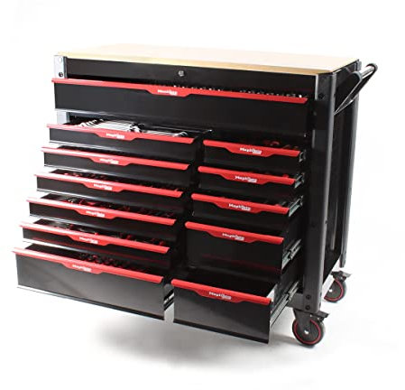 Mephisto Pro-Line Big Werkzeugwagen Werkstattwagen mit 12 Schubfächer leer ohne Werkzeug Inhalt