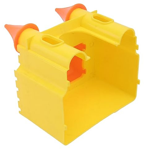 DOITOOL 3stücke Tierhaus Aus Kunststoff Hamster-Nest Mit Kreativem Design Idealer Rückzugsort Für Hamster Und Kleine Tiere Langlebig Und Sicher Für Spiel Und Schlaf Geeignet Zufällige