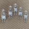 WYLIELAMSH 5PCS 12V G5.3 50W 75W 100W Bombillas halógenas de tungsteno G5.3 12V 20W 35W Bombilla halógena 12V-50W