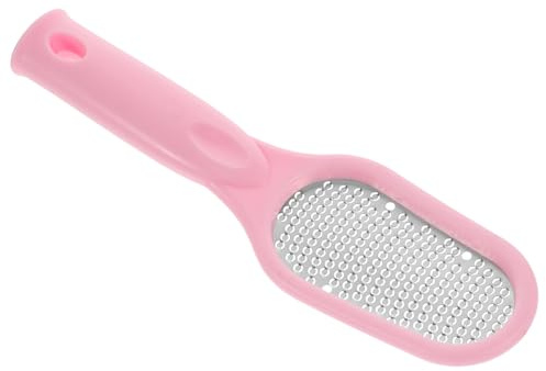 LIFKOME Raspa Design Ergonomico Abs per Acciaio Inossidabile Piedi in e Esfoliazione Massaggio Portatile Calli e Pelle Morta per Uso Quotidiano
