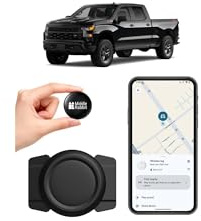 Magnetic Car Tracker 【Android Only】 Vehicle Tracking Tag, Android GPS Locator Tag Compatible with Google Find My Device, No Subscription, Hidden Tracker for Car & Motorcycle