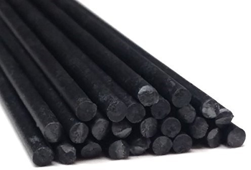 Alambre de soldadura de plástico PP/EPDM 3mm Redondo Negro 25 barra