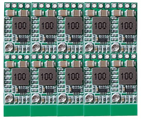 YOUMILE 10Pcs Step-Down Power Supply Module Mini DC-DC 12-24V To 5V 3A Voltage Buck Converter Adjustable 1.8V 2.5V 3.3V 5V 9V 12V