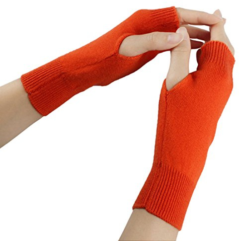 Larcele Kaschmir Damenwärmer Fingerlose Handschuhe BZST-02 MEHRWEG