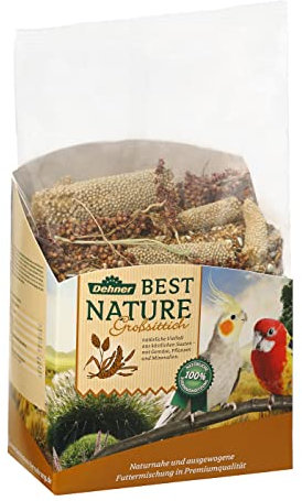 Dehner Best Nature Vogelfutter, Großsittichfutter, 2.5 kg
