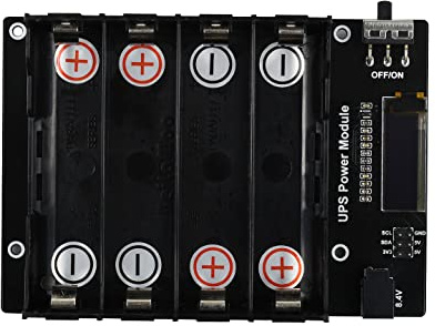 Waveshare Jetson Nano Uninterruptible Power Supply UPS Module Stable 5V Power Output Multi Batt Protection Circuits