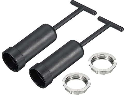 sourcing map 2Set G9 Steckdose Halterung Ring Ersatz M20 mit Ausbauwerkzeug