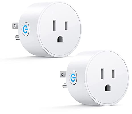 Smart Plug, Support Smart Life, Siri, SmartThings, Alexa Google Assistant for Voice Control, Remote Control, Timer, Mini Smart Outlet,No Hub Required,FCC ETL Certified