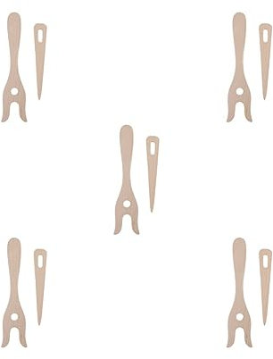 Lucet Gabel zum Flechten und Flechten für Stricker, Häkelarbeiter, Künstler, 5 Stück