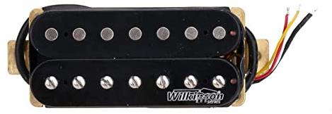Klassische Offene Art-keramische Humbucker-Bridge-Pickup Für 7-String-E-Gitarre Schwarz Zubehör