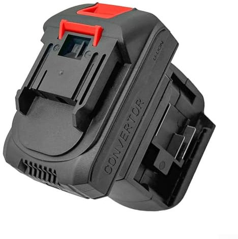 2 in 1 For Impact Drill and Wrench Battery Converter, USB Charging, Suitable for Worklights