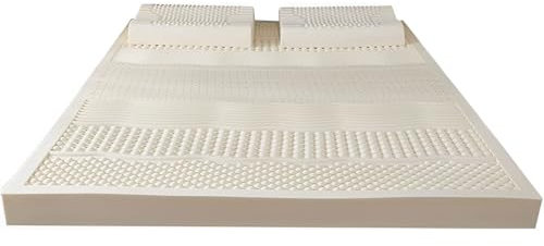 100% Natur-Latex Matratze 90X200, Superweich Und Keine Verformung, Wabenporenbelüftung, Weich Und Bequem Latexmatratze,90x200X5cm