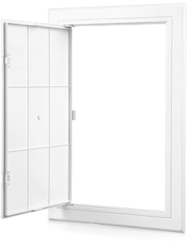 Shineofi Tapa De Acceso Para Paneles De Yeso 13.22X9.25X0.98In Cubierta De Mantenimiento Puerta De InspeccióN Para Pared Y Techo Panel Decorativo De Plomería FáCil InstalacióN