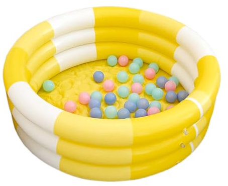 Piscine Gonflable - Piscine Gonflable Bébé | Épais pour Jeux d'eau Familiaux Idéal Maison Jardin Camping