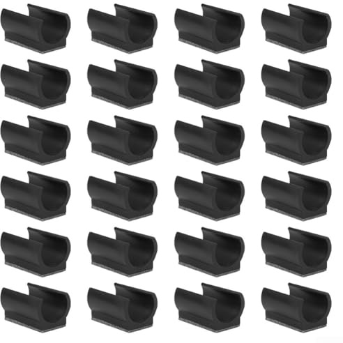 CYRENT Chair Gliders Set Of 24 With Felt Base For Cantilever Chairs, Offering Floor Protection On Various Surfaces Like Parquet, Laminate And Tiles