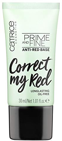 Catrice Prime & Fine Anti-Red Base - Rötungsreduzierer Farbkorrektur