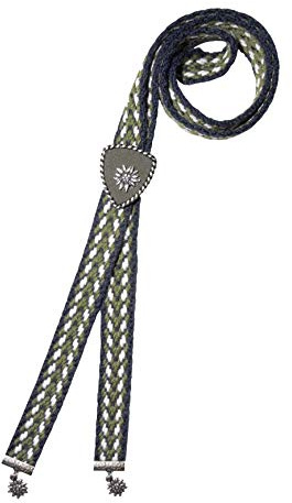Moschen-Bayern Herren Trachtenband Trachtenbinder Trachtenkrawatte Krawatte Schieber Binderl Kragenschmuck Trachtenhemd Schwarz Braun Blau Rot Grün Silber