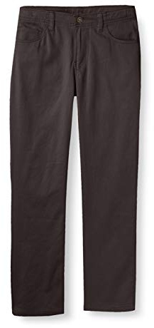 Chaps Boys' School Uniform Stretch Twill 5 Pocket Pant, Grey, 14