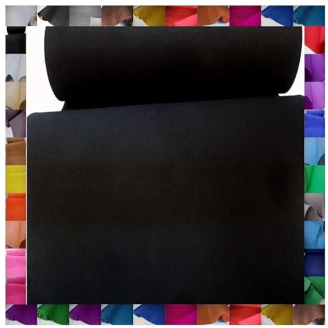FABRICS-CITY SCHWARZ OEKO-TEX 40x90CM WASSERDICHT EVA FOAM ROLLE MOOSGUMMI GUMMIMATTEN SCHAUMSTOFF ZUM BASTELN COSPLAY ZUSCHNITTE BASTELMATERIAL KINDGERECHTES GUMMIPLATTE FLEXIBLE SCHAUMSTOFFMATTE